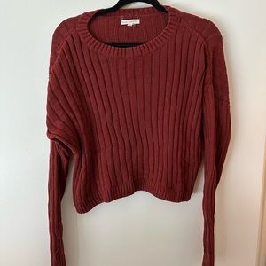 Cropped sweater